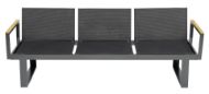 Slika Desni naslon za roke Kettler Ramus Modular anthracite/Teak